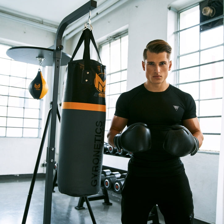 Nyrkkeilysäkki Jalustalla & päärynäpallo (E-sarja), vapaasti seisova