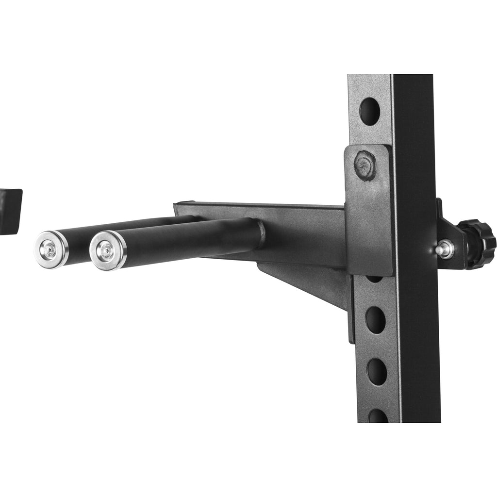 Kyykkyteline / Squat Rack – Säädettävä, Dippikahvat ja Turvaraudat, Max 400 kg