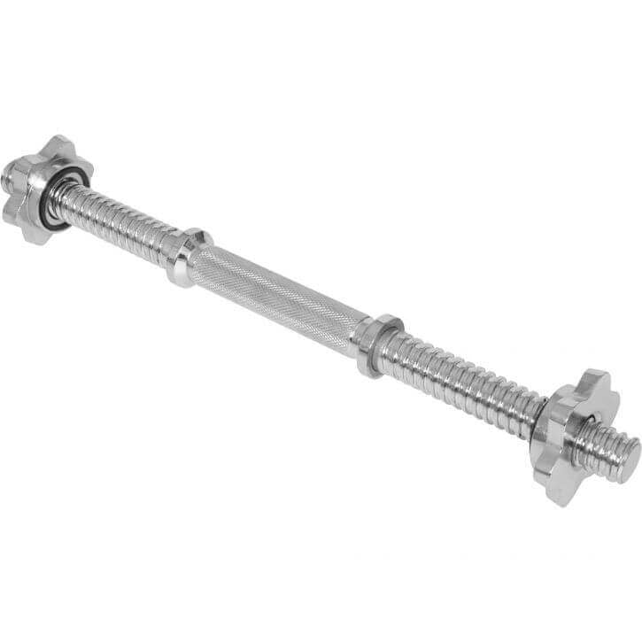 E-Sarja Valurautainen Käsipainosetti 30kg Kierrelukoilla 43cm, Ø 25mm 2kpl