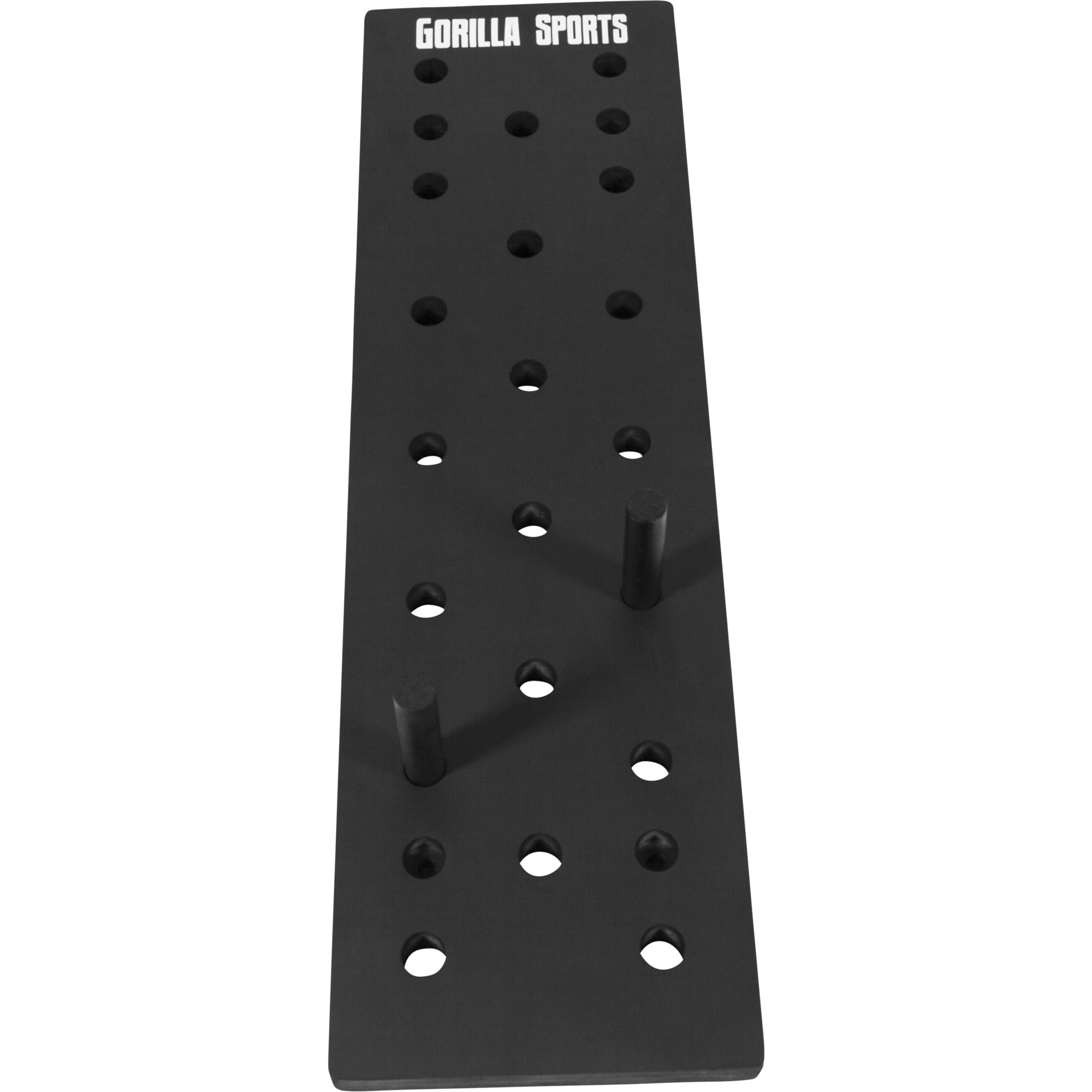 Pegboard / Tappiseinä 24 Reikää, 30x102x4cm Max. 500kg Musta