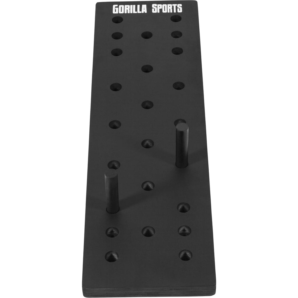 Pegboard / Tappiseinä 24 Reikää, 30x102x4cm Max. 500kg Musta