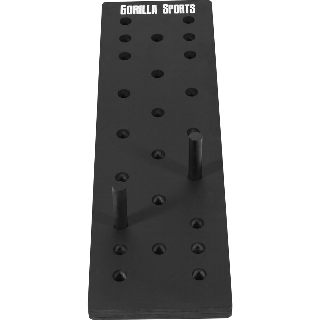 Pegboard / Tappiseinä 24 Reikää, 30x102x4cm Max. 500kg Musta