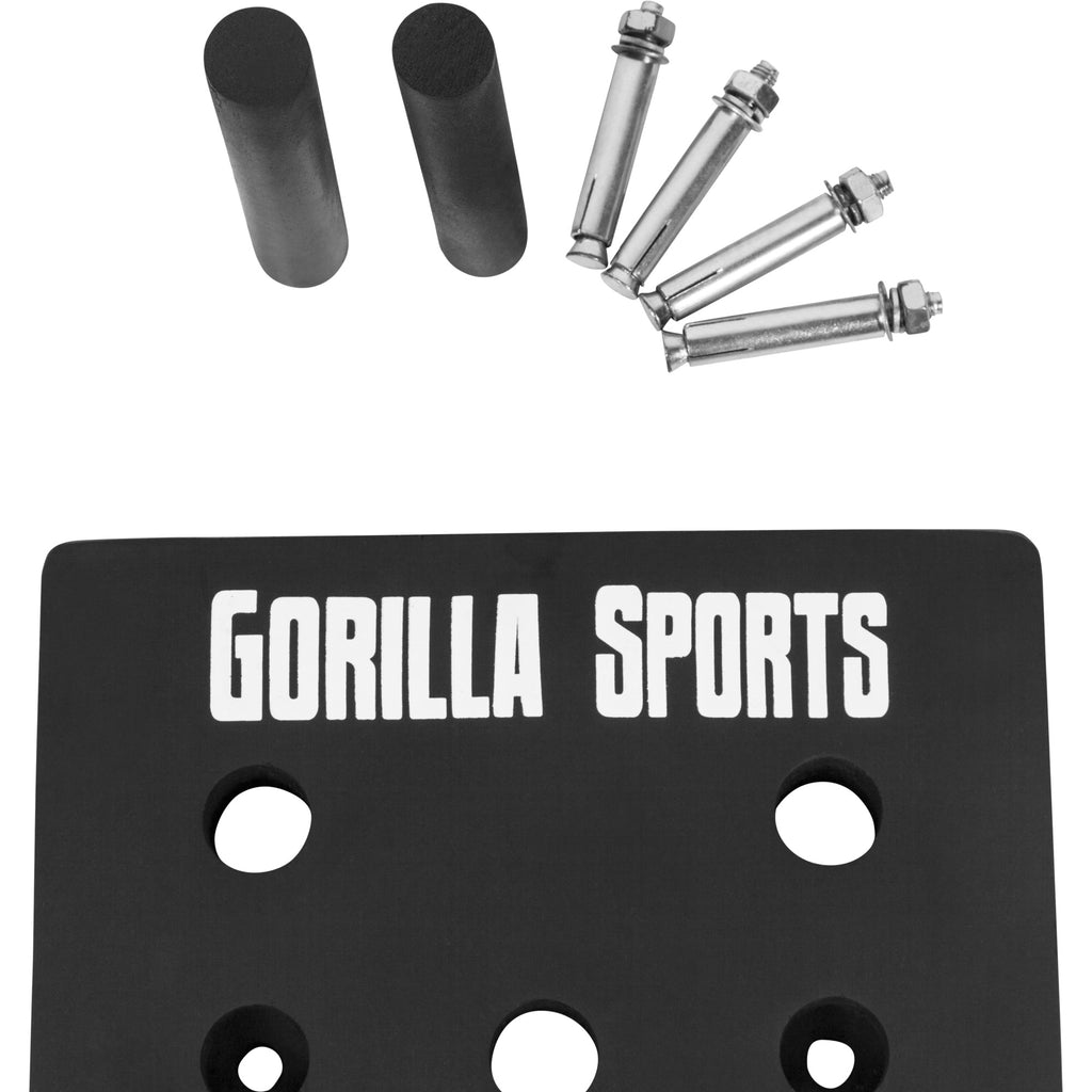 Pegboard / Tappiseinä 24 Reikää, 30x102x4cm Max. 500kg Musta