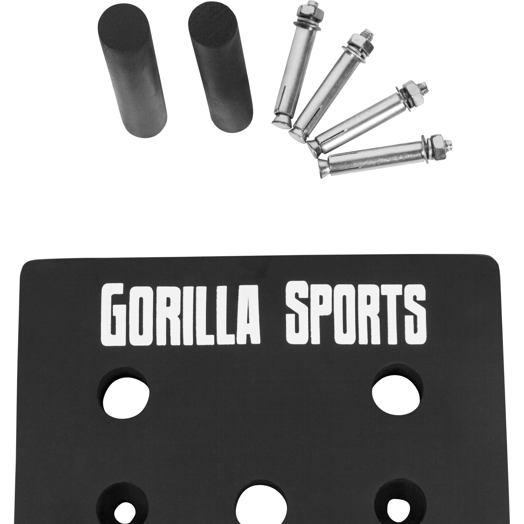 Pegboard / Tappiseinä 24 Reikää, 30x102x4cm Max. 500kg Musta