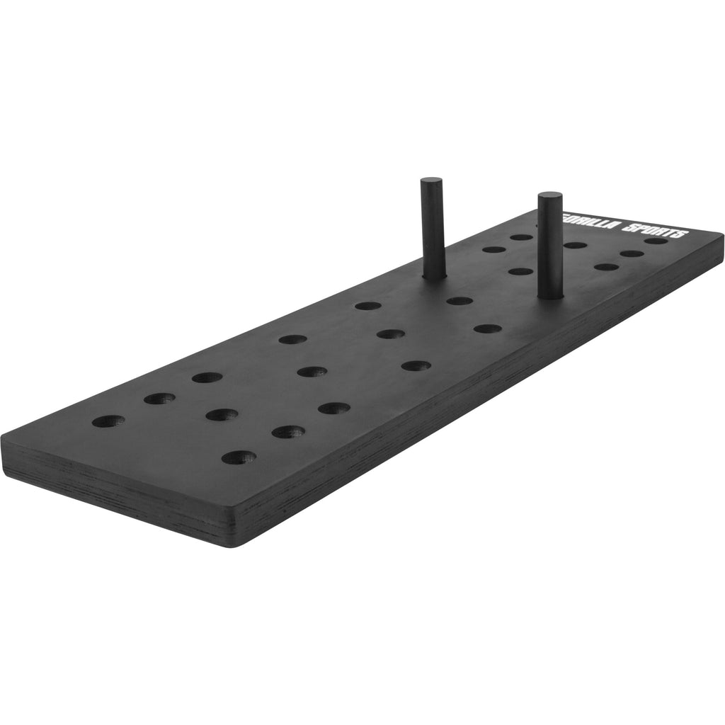 Pegboard / Tappiseinä 24 Reikää, 30x102x4cm Max. 500kg Musta