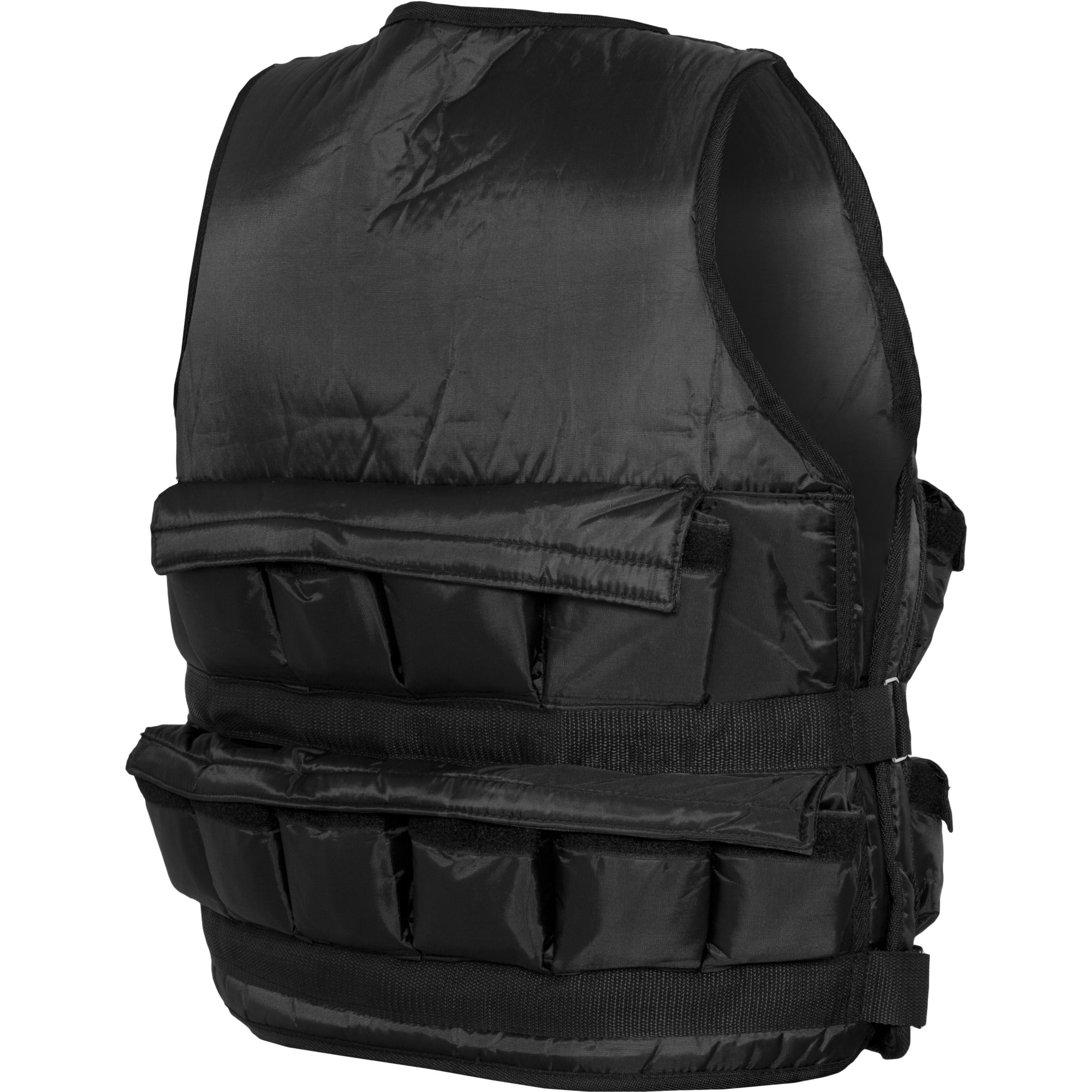 Painoliivi 10kg Säädettävä Paino 56x52cm Neopreeni/Nailon Musta