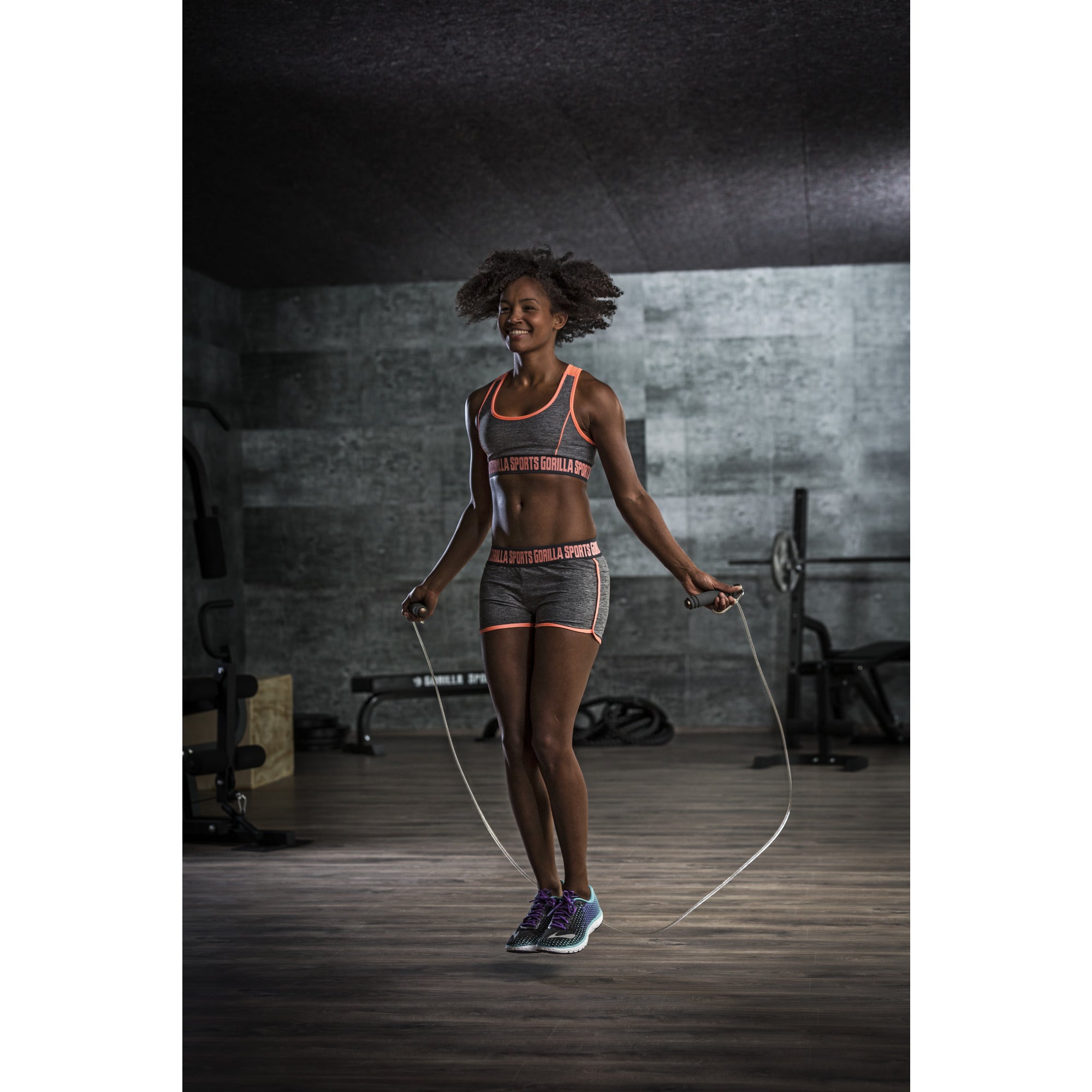 Hyppynaru SPEED ROPE Säädettävä 300cm, 280g, PVC/Vaahtomuovi