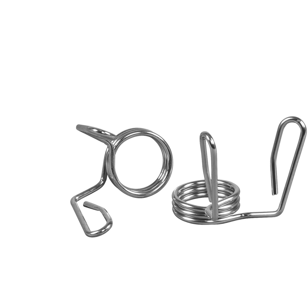 Jousilukot Ø 50/51mm Levytangoille Kromi 2kpl