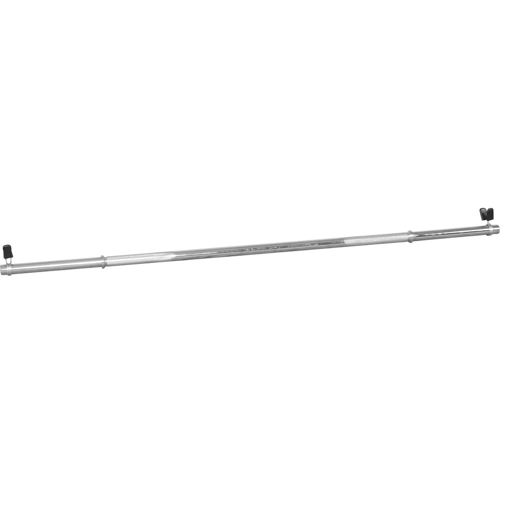 Suora Levytanko / Painonnostotanko Jousilukoilla 120cm, Ø 30mm, 8kg Kromi