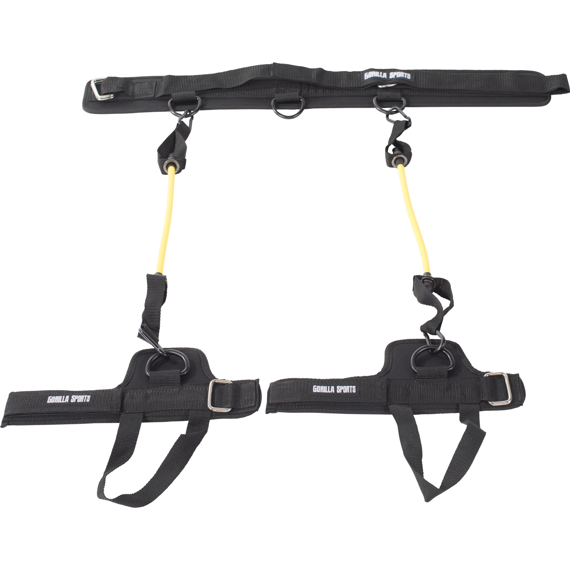 Ponnistusharjoitteluväline 2 Eri Vastuksella, Musta