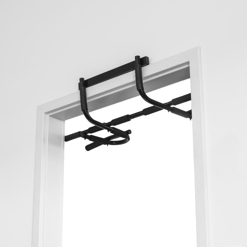 Rekkitanko 5in1 / Leuanvetotanko Oveen Pehmustetut Kahvat Max. 200kg Musta