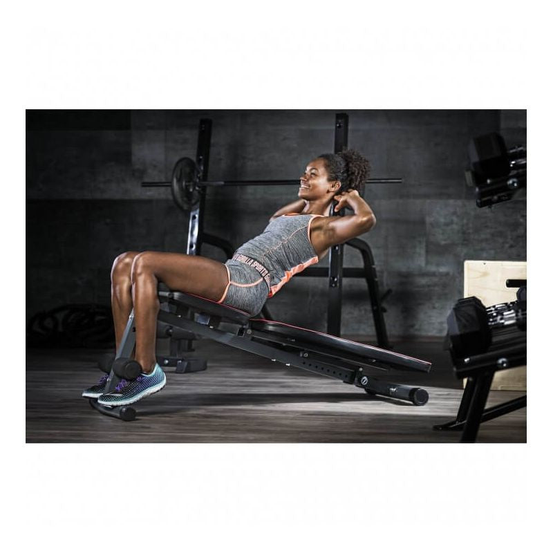 Säädettävä Vatsa- Ja Vinopenkki Yhdistelmä / Treenipenkki 138x55x20-100cm Max. 113kg