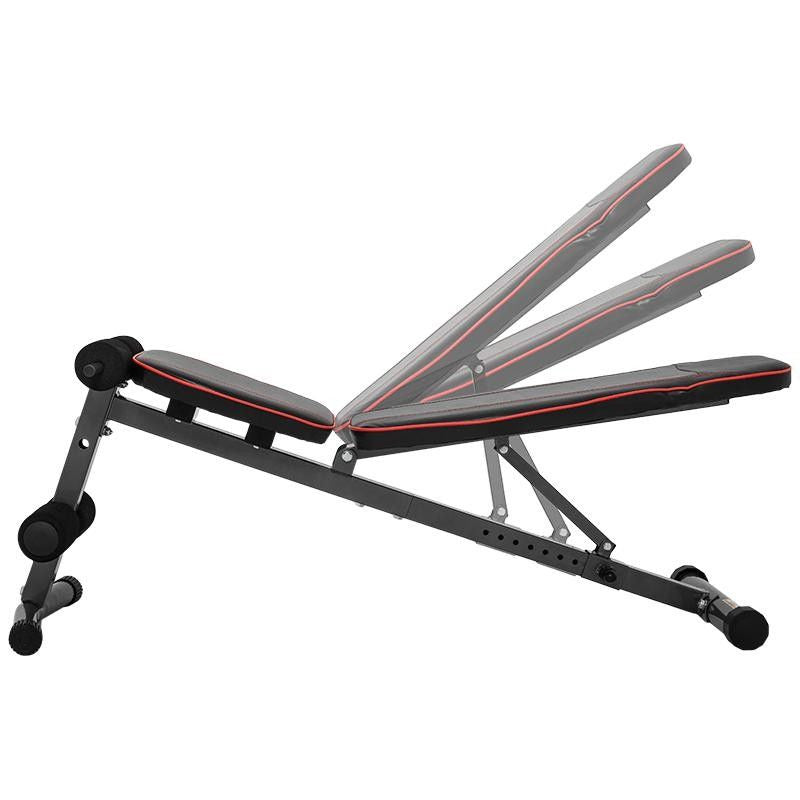 Säädettävä Vatsa- Ja Vinopenkki Yhdistelmä / Treenipenkki 138x55x20-100cm Max. 113kg