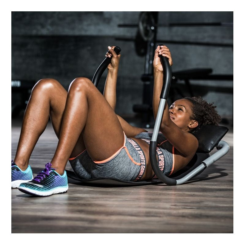 Kasaantaittuva Ab Roller Harjoitusmatolla Ja Niskatuella 65x67x55cm