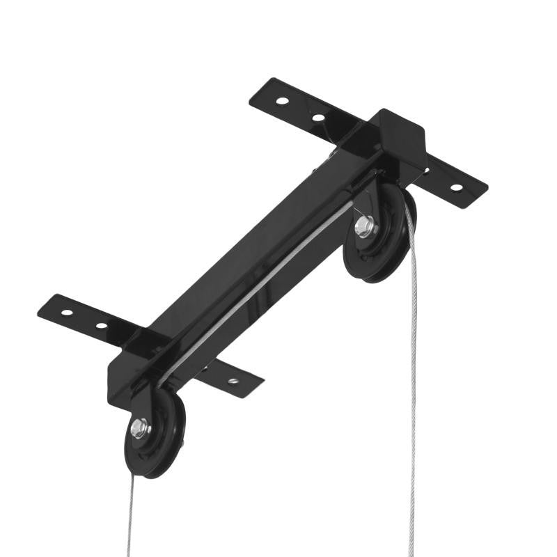 Taljalaite Kattoon Ø 30/31mm Levypainoille, Max. 150kg Musta