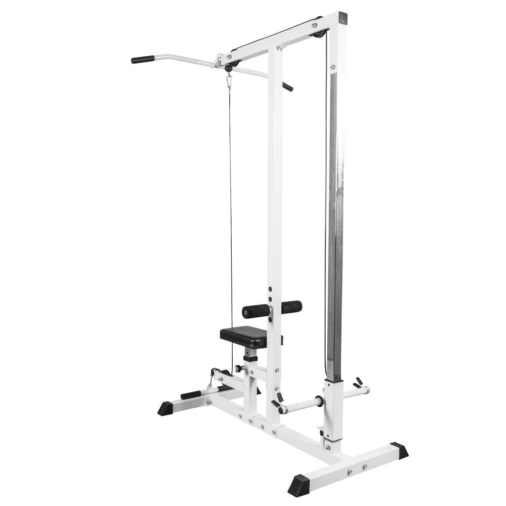 Ala- Ja Ylätalja Yhdistelmä Penkillä Ø 30/31mm Levypainoille Valkoinen