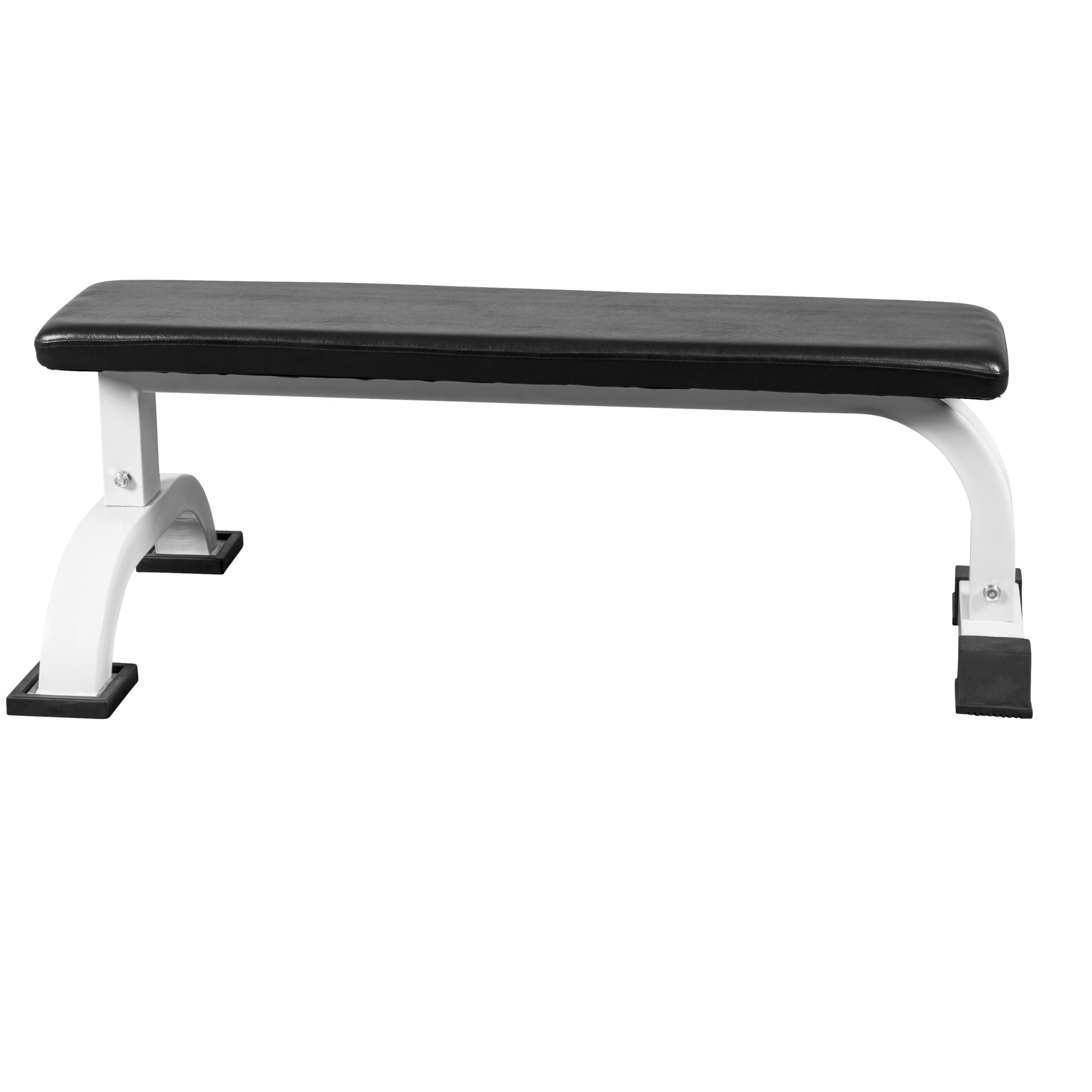 Tasapenkki / Treenipenkki 110x58x40cm Max. 250kg Valkoinen