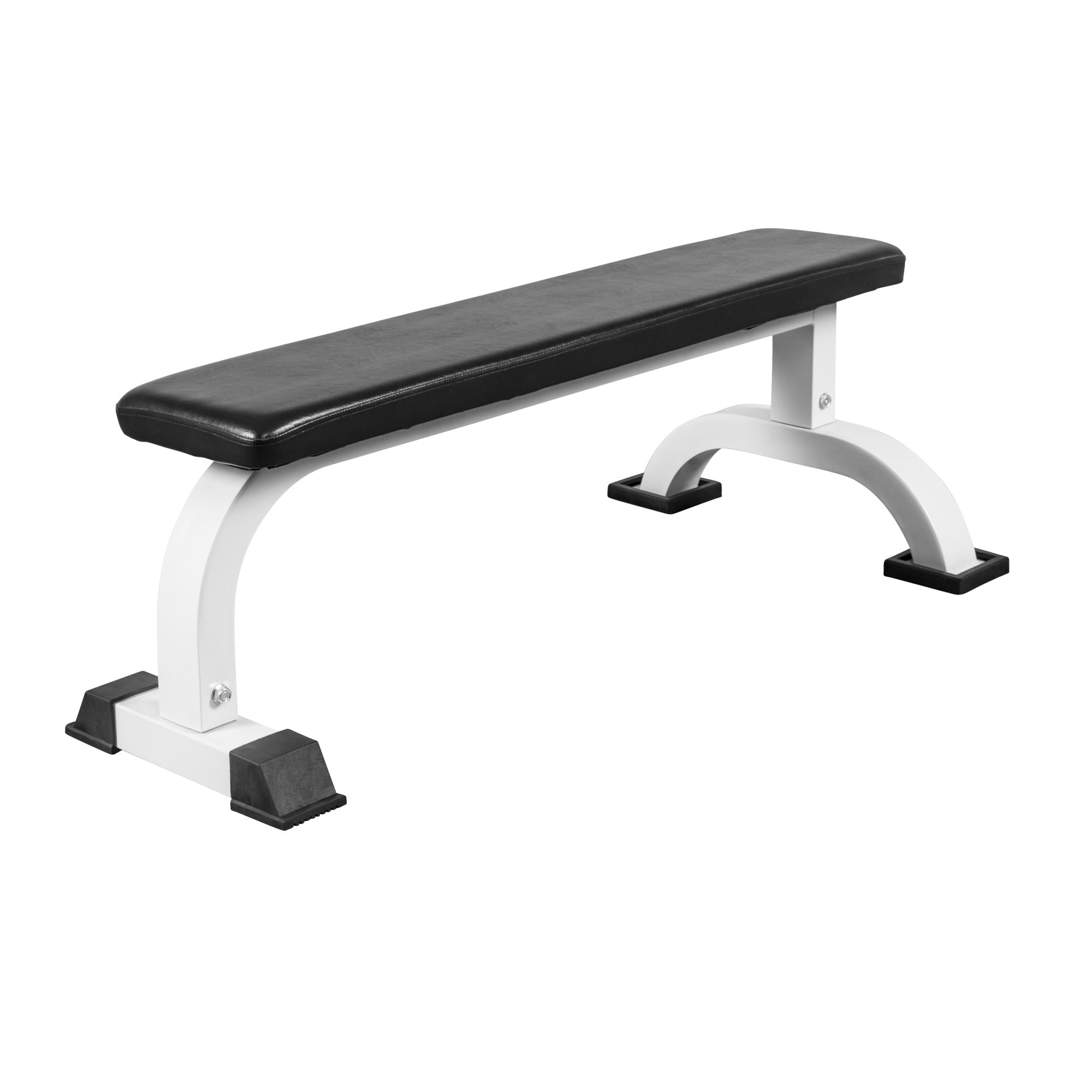 Tasapenkki / Treenipenkki 110x58x40cm Max. 250kg Valkoinen