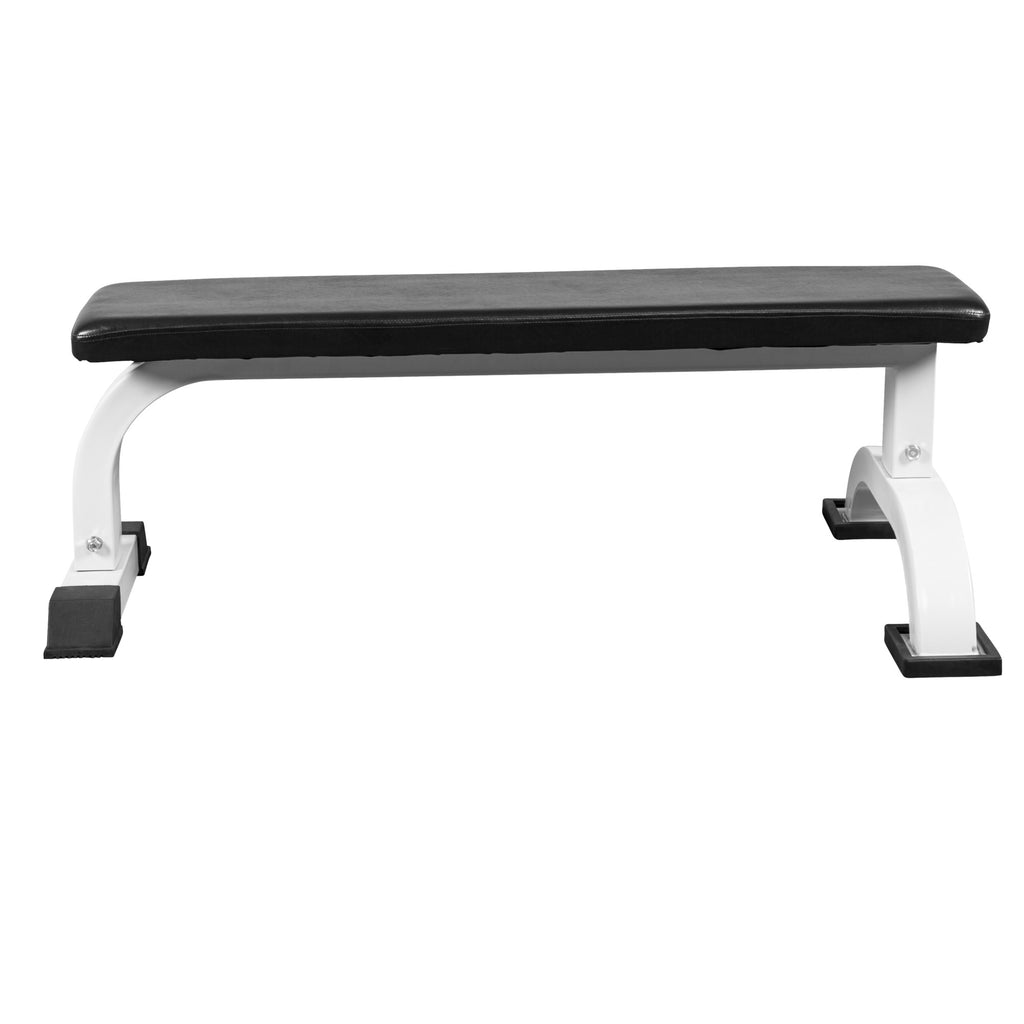 Tasapenkki / Treenipenkki 110x58x40cm Max. 250kg Valkoinen