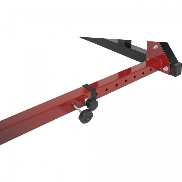 Säädettävä Kyykkyteline Varmistusraudoilla + Vinyylinen Ø 30mm Levytankosarja 40kg Jousilukoilla