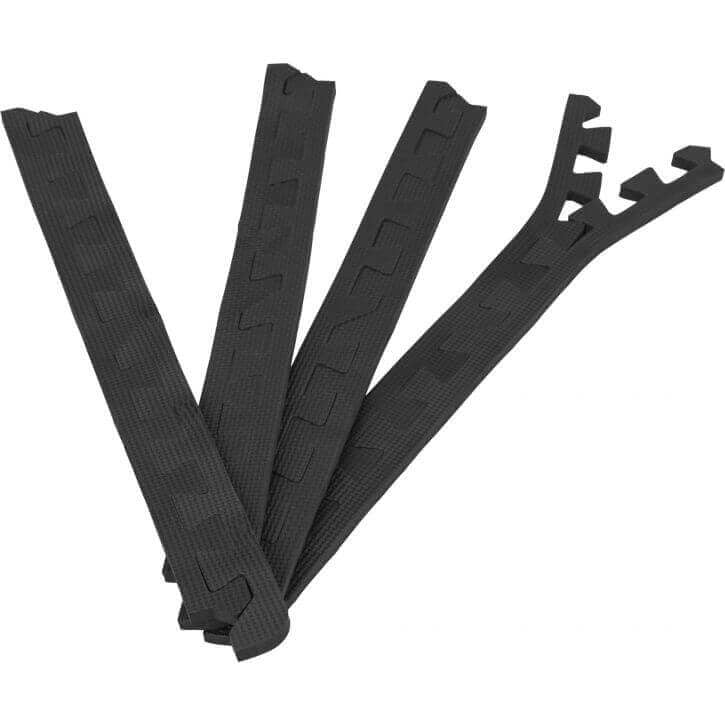 Suojamaton / Palamaton Reunapalat 8kpl 62,5x1,2cm EVA-Vaahtomuovi Musta