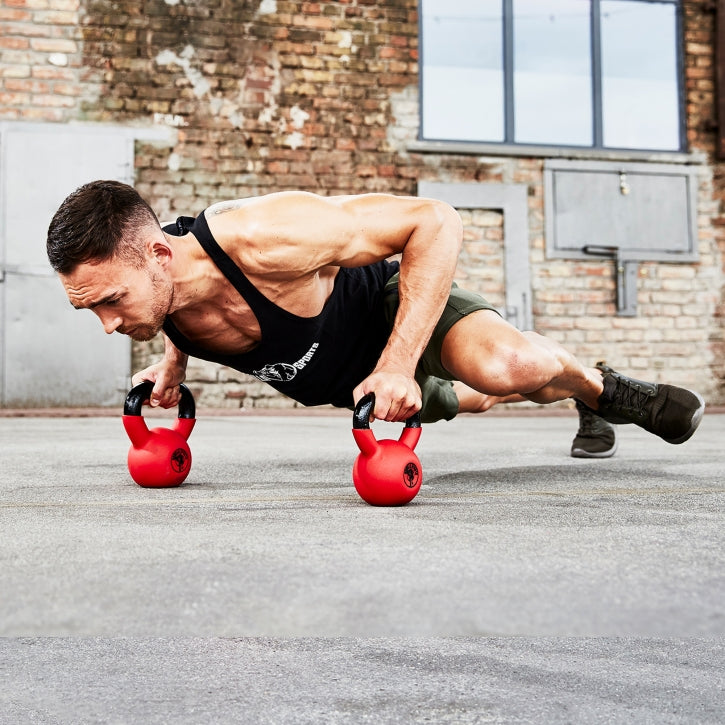 Pro kahvakuulapaketti, 12kg ja 16kg Kahvakuulat, Rauta / Neopreeni