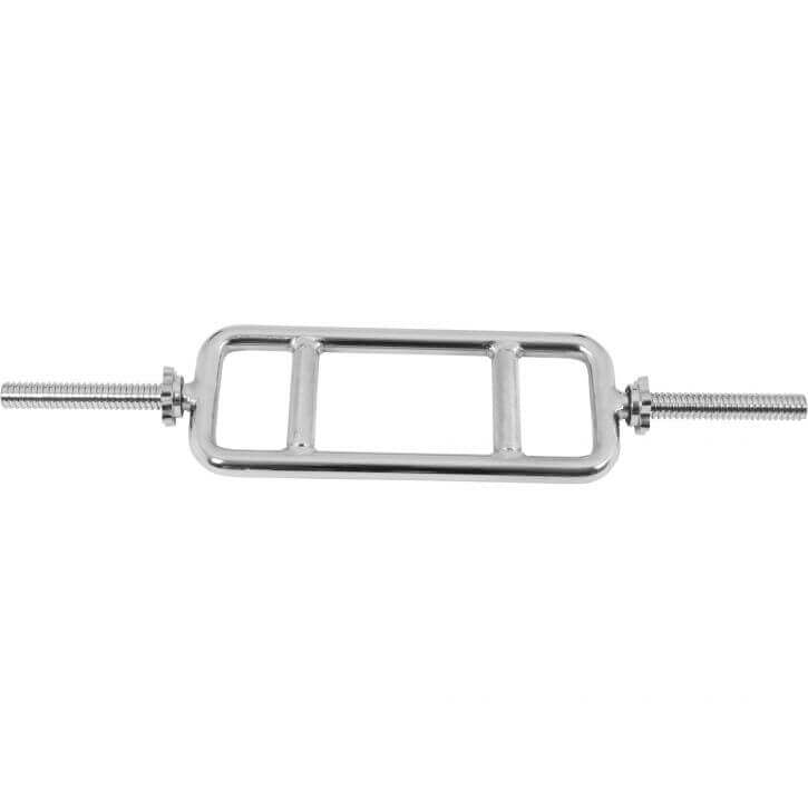 Ojentajatanko / Swiss Bar Kierrelukoilla 86,5x18cm, Ø 30mm, 10kg Kromi