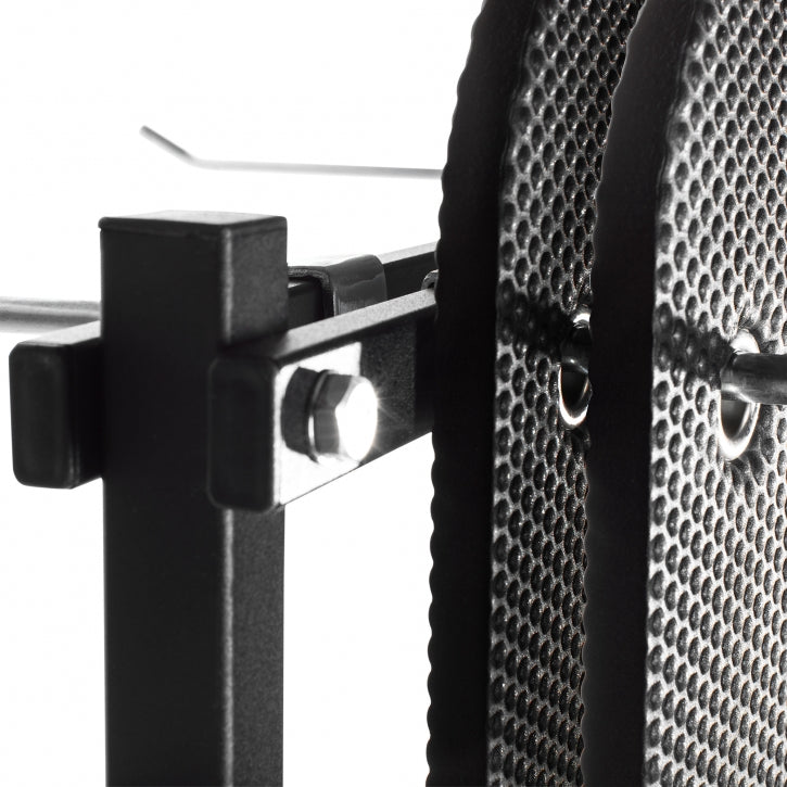 Joogamatto Setti, 10mm Joogamatot 2kpl ja Teline, Musta