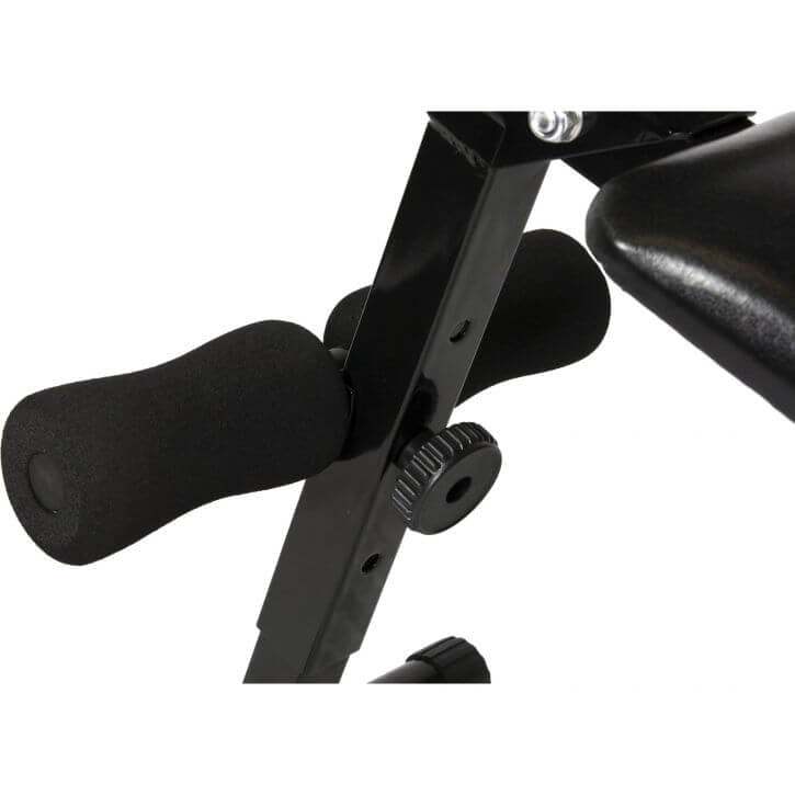 Säädettävä Vatsalihaspenkki + Rekkitanko 5in1 / Leuanvetotanko Oveen Pehmustetuilla Kahvoilla