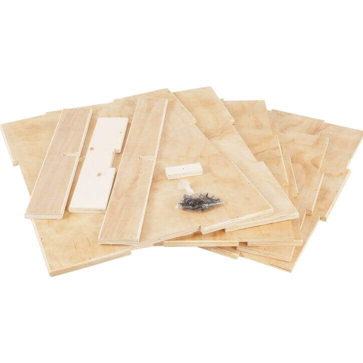 Puinen Plyobox / Hyppyboxi 60x50,5x75,5cm Max. 200kg Vaneri