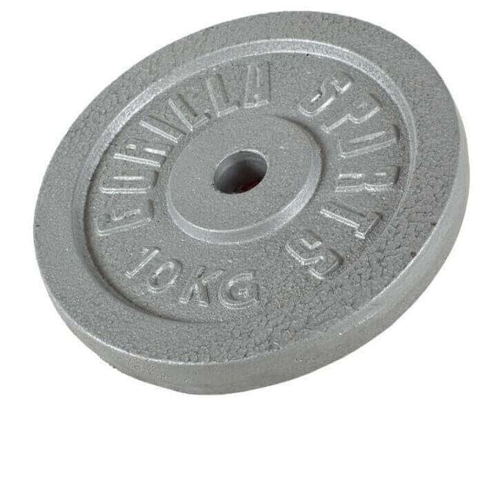 Scott Hauispenkki Valkoinen + EZ Kulmatanko Ja Valurautaiset Levypainot 30kg