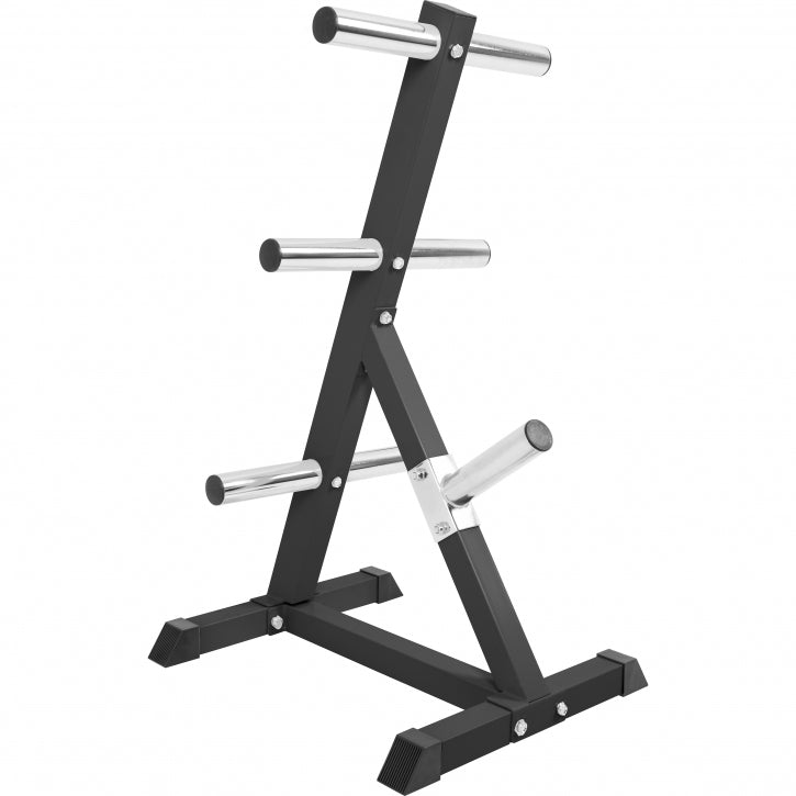 Levypainoteline Olympia, Ø 50mm, 350kg, Musta