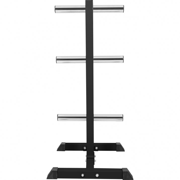 Levypainoteline Olympic, Pystymallinen, Ø 50mm, 350kg, Musta