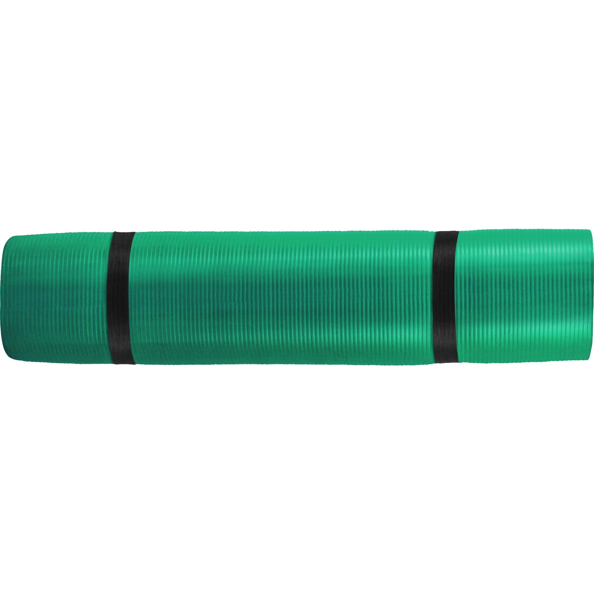 Jumppamatto Kantohihnalla, Vihreä, 190x100x1,5cm