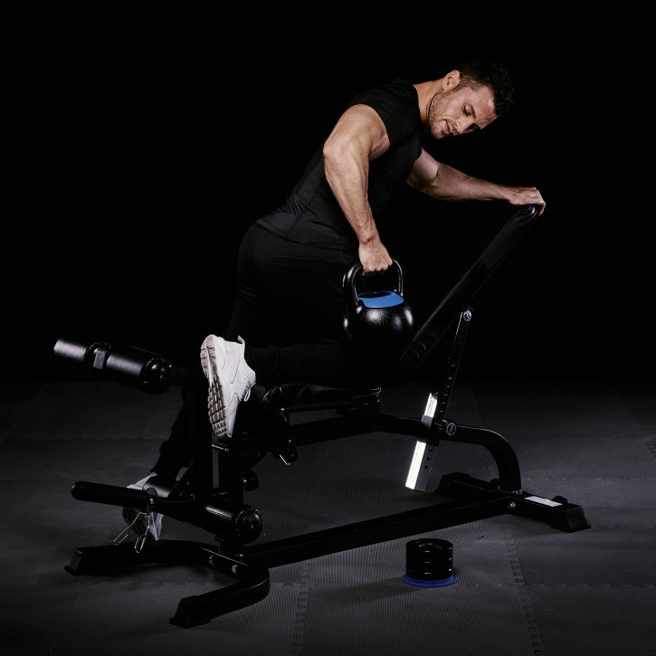 Säädettävä Kahvakuula 16 kg - 24 kg, Musta / sininen