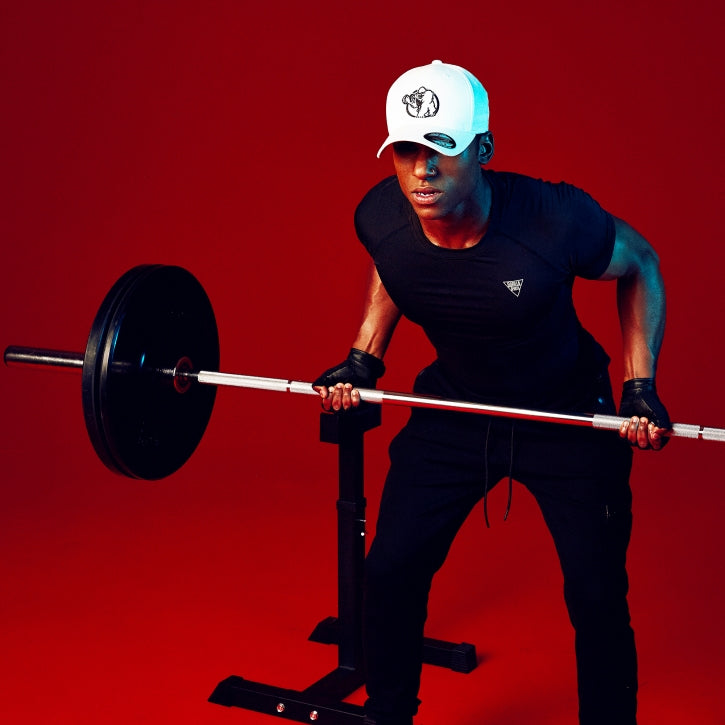 Kyykkyteline / Tankoteline 2 kpl – Matala, Säädettävä 52–71 cm, Max. 130 kg, Teräs, Musta