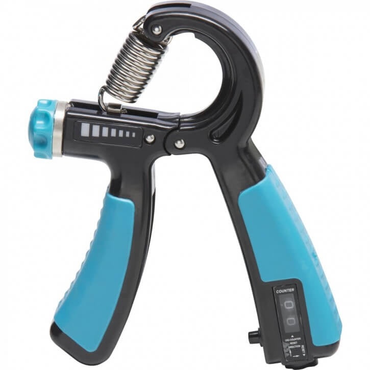 Säädettävä Käsipuristin Laskurilla, 10 kg - 40 kg, 22 lbs - 88 lbs