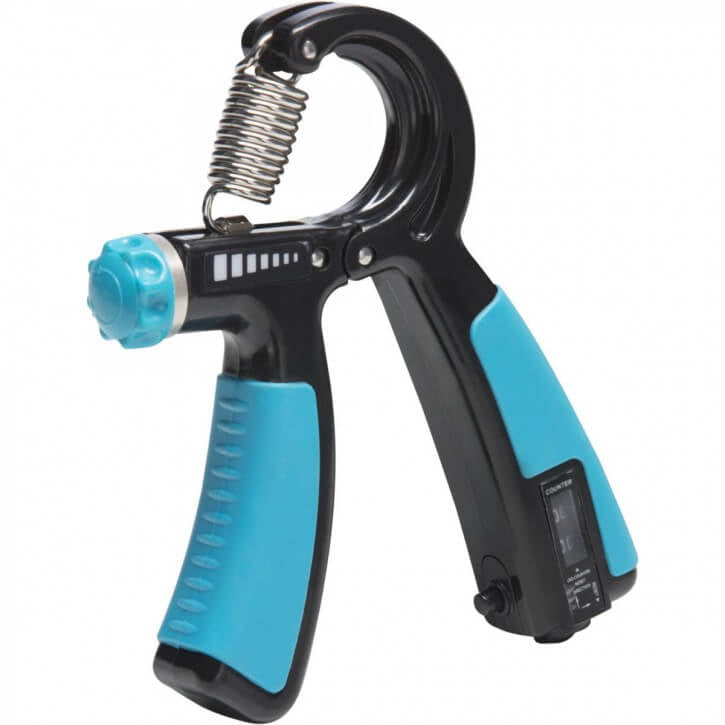 Säädettävä Käsipuristin Laskurilla, 10 kg - 40 kg, 22 lbs - 88 lbs