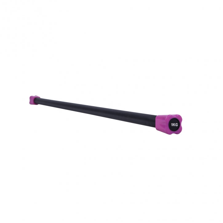 Painotanko Aerobic Bar 1-10kg, 120-132cm, Useita Värejä