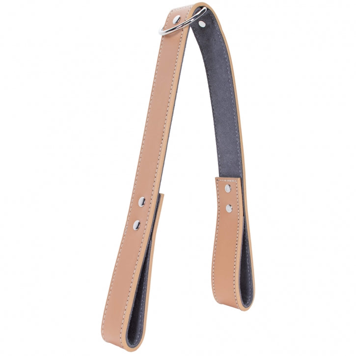 Nahkainen Taljakahva 67x3.5cm, 220g Ruskea/Harmaa