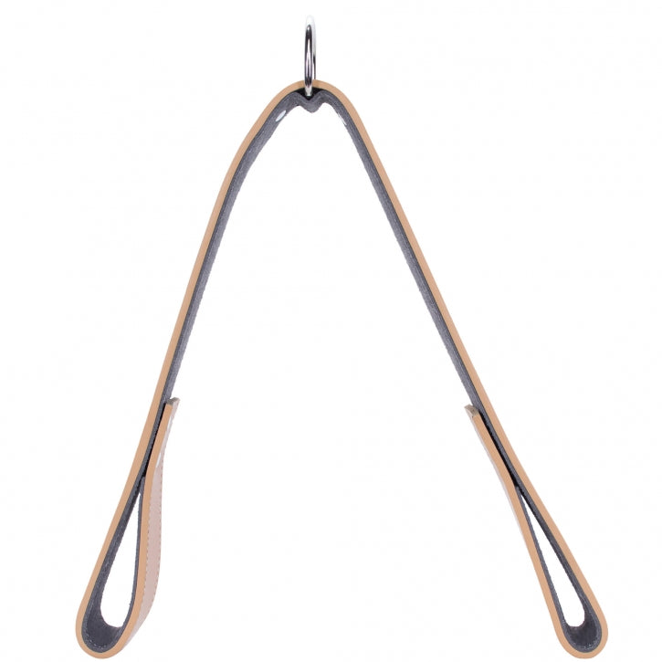 Nahkainen Taljakahva 67x3.5cm, 220g Ruskea/Harmaa