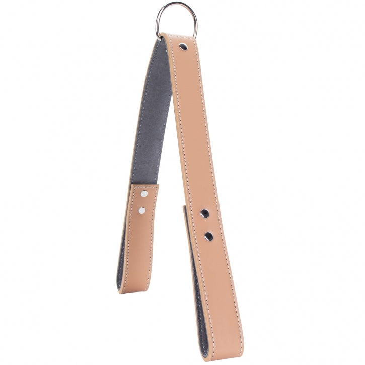 Nahkainen Taljakahva 67x3.5cm, 220g Ruskea/Harmaa