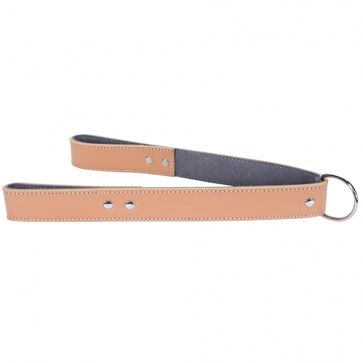 Nahkainen Taljakahva 67x3.5cm, 220g Ruskea/Harmaa