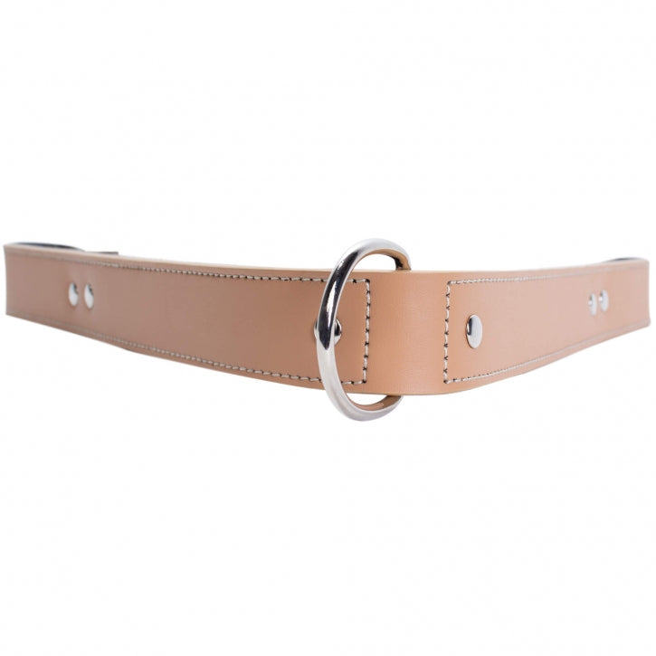 Nahkainen Taljakahva 67x3.5cm, 220g Ruskea/Harmaa