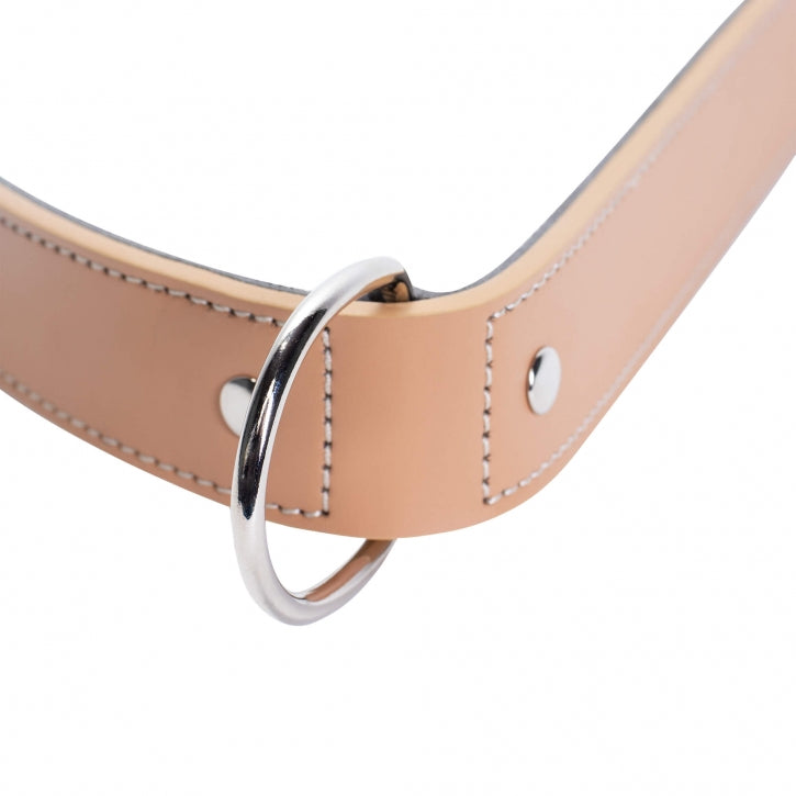 Nahkainen Taljakahva 67x3.5cm, 220g Ruskea/Harmaa