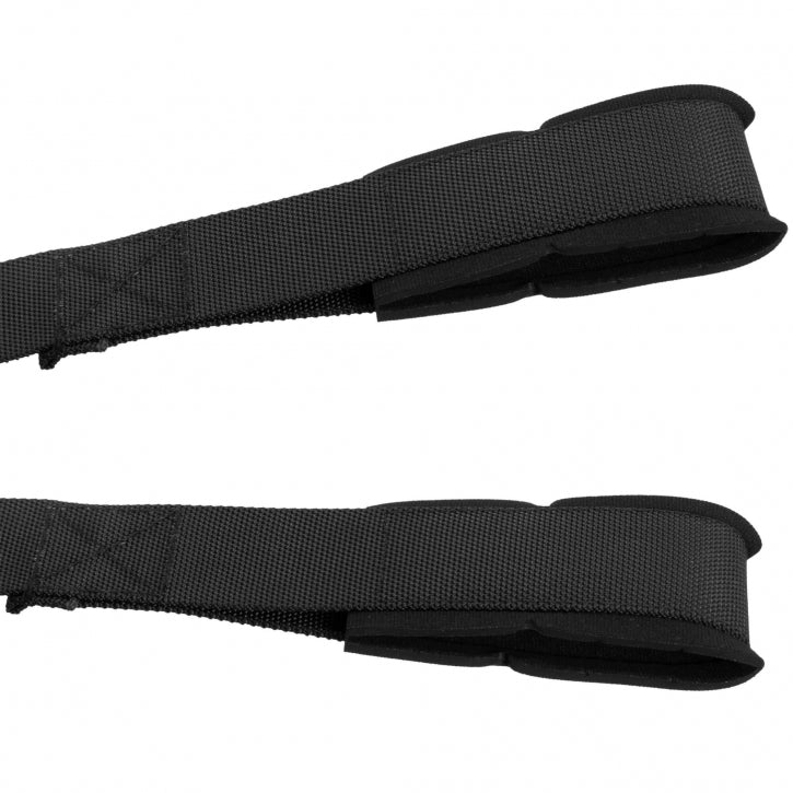 Pehmustettu Pitkä Taljakahva 108x4cm, Max. 100kg Nailon Musta