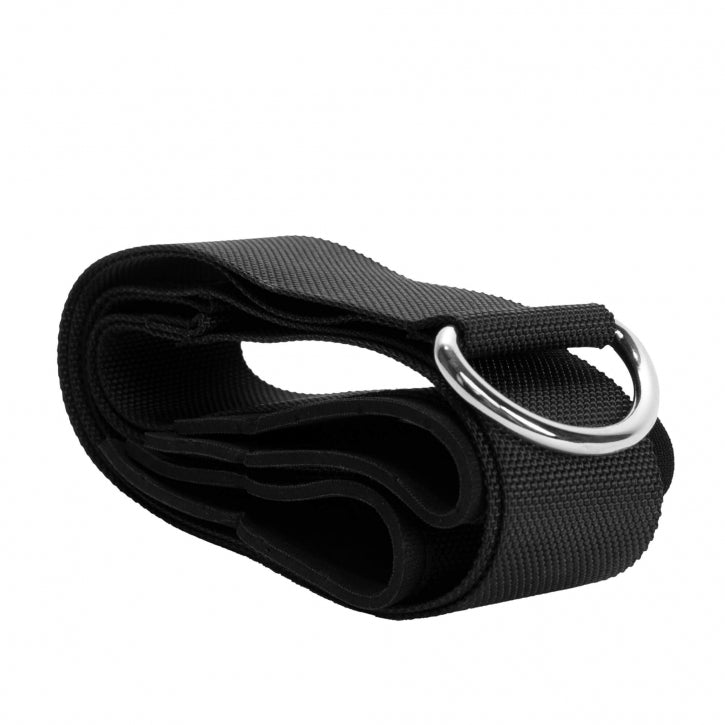 Pehmustettu Pitkä Taljakahva 108x4cm, Max. 100kg Nailon Musta