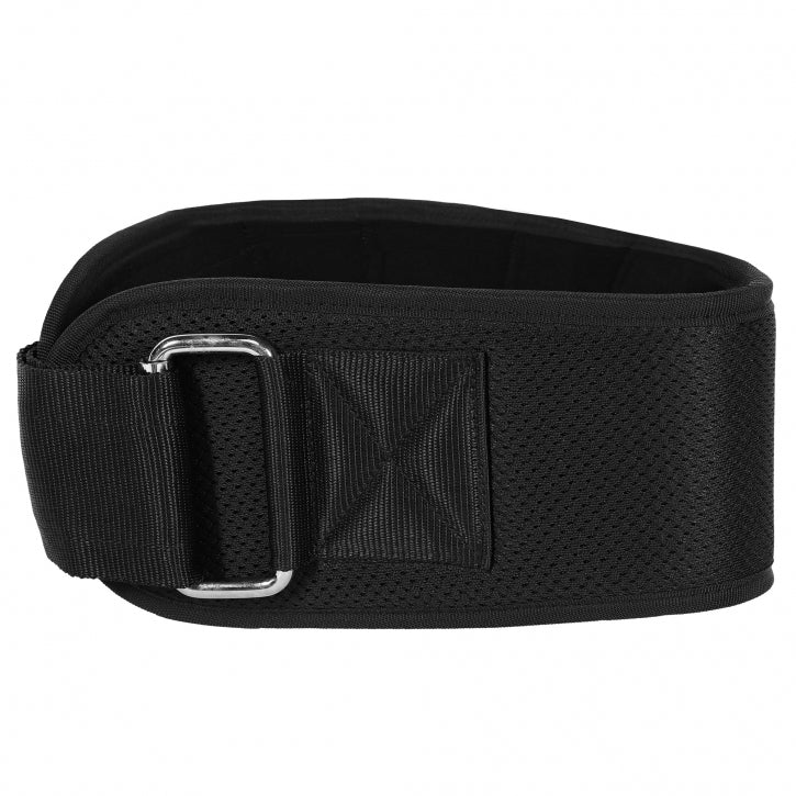 Harjoitusvyö, L 16x93-107cm, 370g Nailon Musta