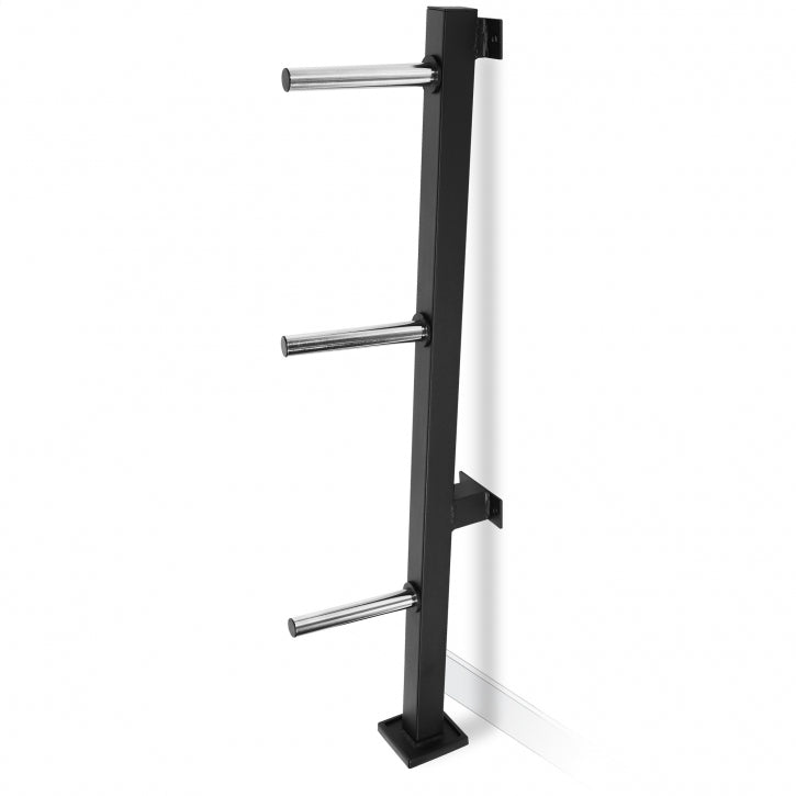 Levypainoteline, Kompakti, Seinäkiinnitys, Ø 30mm, 300kg, Musta