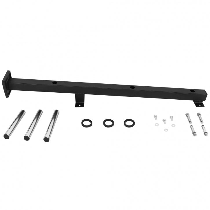 Levypainoteline, Kompakti, Seinäkiinnitys, Ø 30mm, 300kg, Musta